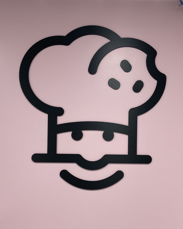 Bakers Dimensional Wall Sign